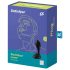 Satisfyer Backdoor Lover - recargable vibrador anal impermeable (negro)