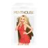 Penthouse Dulce y Picante - conjunto de encaje con cuello halter (rojo)