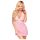 Penthouse Sweet & Spicy - conjunto halter de encaje (pink) - M/L
