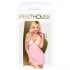 Penthouse - conjunto lencería de encaje halter - rosa - L/XL