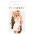 Penthouse Dulce & Picante - conjunto de encaje halter (blanco) - M/L
