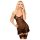 Penthouse Guilty Icon - Vestido con liguero y tanga (negro) - L/XL