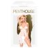 Penthouse Sweet Beast - conjunto babydoll rosado (blanco)