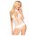 Penthouse Perfect Lover - body halter (blanco) - M/L