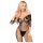 Penthouse High Profil - carmen floral mono (negro) - XL