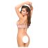 Penthouse Doble Spice - conjunto de encaje nude (sujetador) - M/L
