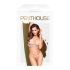 Penthouse Doble Spice - conjunto de encaje nude (sujetador) - M/L