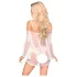 Penthouse - conjunto lencería encaje con hombros caídos - blanco - L/XL