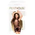 Penthouse - vestido ajustado lencería cuello alto - negro - XL