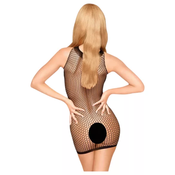 Penthouse - Vestido de red Y - transparente - negro - XL