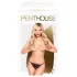 Penthouse - tanga abierto de encaje con lazo - negro - L/XL