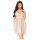 Penthouse Naughty Doll - vestido de encaje y tanga (blanco)