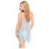 Muñeca Traviesa Penthouse - vestido de encaje y tanga (azul) - M/L