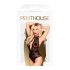 Body de Penthouse Toxic Powder con cuello halter (negro) - L/XL