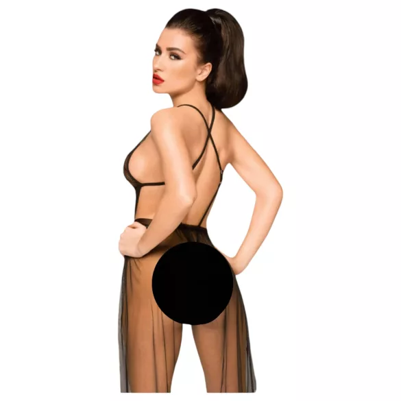 Penthouse Best Forplay - body de encaje con tul - negro - M/L