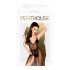 Penthouse Best Forplay - body de encaje con pañuelo de tul (negro) - M/L