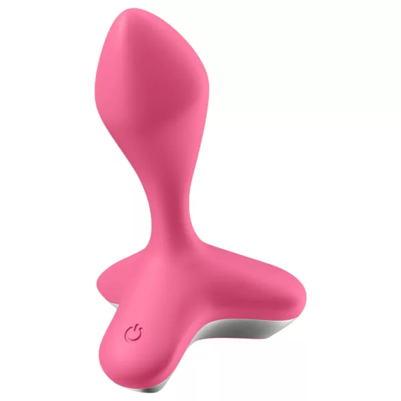 Satisfyer Game Changer - consolador anal vibrador recargable - silicona rosa