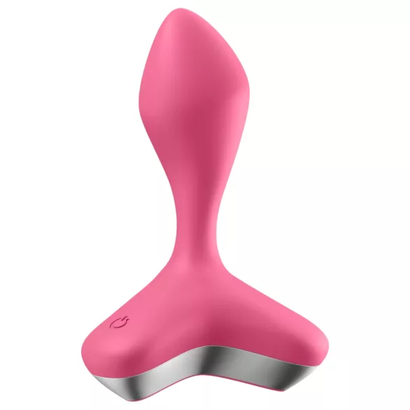 Satisfyer Game Changer - consolador anal vibrador recargable - silicona rosa