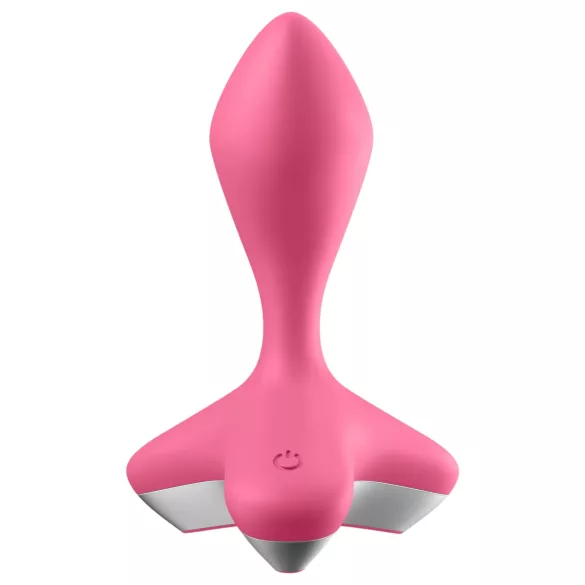 Satisfyer Game Changer - consolador anal vibrador recargable - silicona rosa