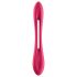 Satisfyer Elastic Joy - vibrador flexible y recargable para parejas (rojo)
