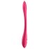 Satisfyer Elastic Joy - vibrador flexible y recargable para parejas (rojo)