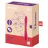 Satisfyer Elastic Joy - vibrador flexible y recargable para parejas (rojo)
