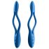 Satisfyer Elastic Game - vibrador flexible y recargable para parejas (azul)