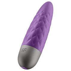   Satisfyer - Mini vibrador recargable impermeable - color violeta