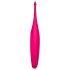 Satisfyer Twirling Fun - vibrador de clítoris recargable y resistente al agua (rosa)
