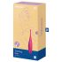 Satisfyer Twirling Fun - vibrador clitorial recargable e impermeable (rosa)
