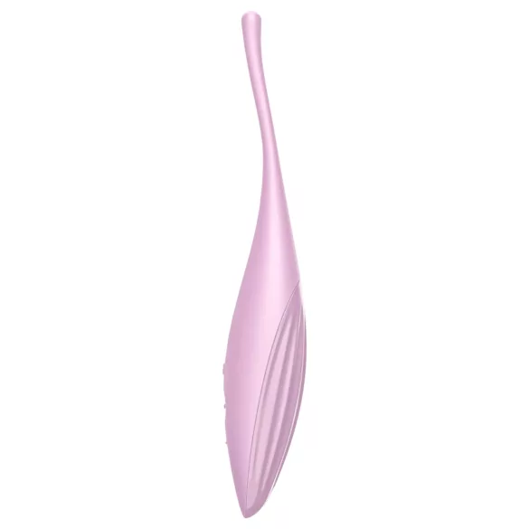 Satisfyer Twirling Joy - vibrador succionador de clítoris impermeable - rosa