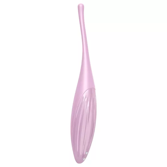 Satisfyer Twirling Joy - vibrador succionador de clítoris impermeable - rosa