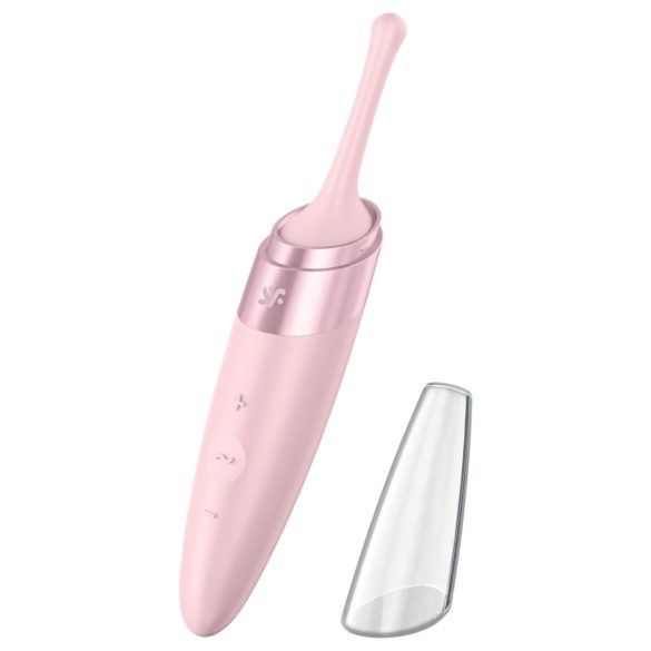 Satisfyer Twirling Delight - vibrador impermeable para clítoris (rosa)