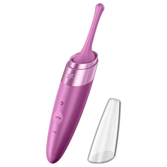 Satisfyer Twirling Delight - vibrador impermeable para clítoris (morado)