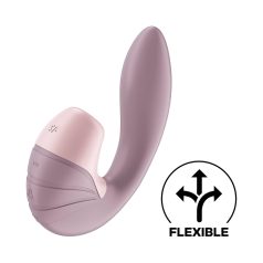   Satisfyer Supernova - recargable 2en1 vibrador con ondas de aire (rosa)