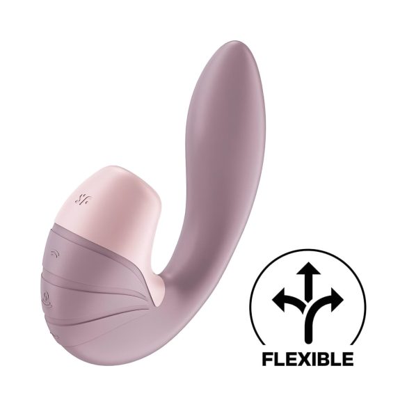 Satisfyer Supernova - recargable 2en1 vibrador con ondas de aire (rosa)