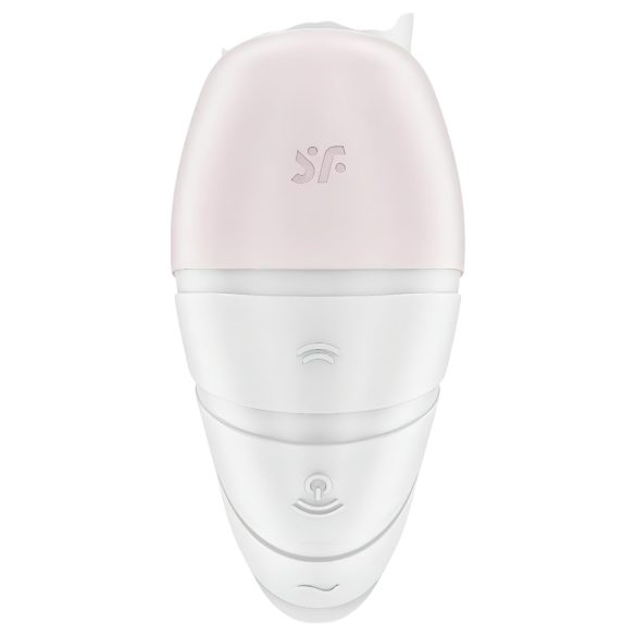 Satisfyer Supernova - succionador y vibrador recargable 2 en 1 - blanco