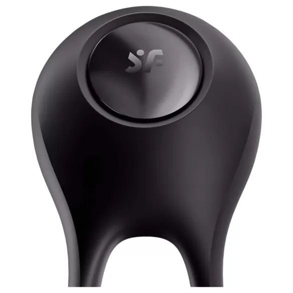 Satisfyer Majestic Duo - anillo para pene recargable e impermeable - negro