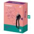 Satisfyer Majestic Duo - anillo peniano recargable e impermeable (negro)