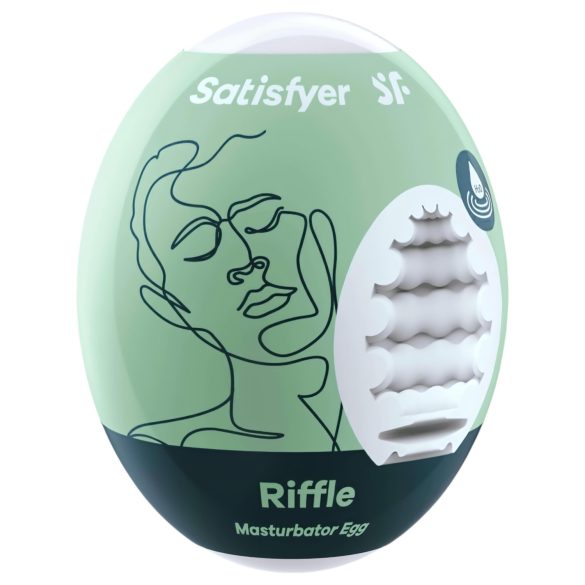 Satisfyer Egg Riffle - masturbador huevo (1ud)