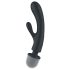 Satisfyer Triple Lover - Vibrador masajeador plateado de doble placer