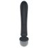 Satisfyer Triple Lover - Vibrador masajeador plateado de doble placer