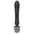 Satisfyer Triple Lover - Vibrador masajeador plateado de doble placer