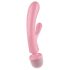 Satisfyer Triple Lover - Vibrador G-spot y masajeador (rosa)