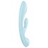 Satisfyer Triple Oh - vibrador recargable con brazo clitorial (azul)