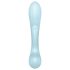 Satisfyer Triple Oh - vibrador recargable con brazo clitorial (azul)