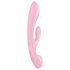 Satisfyer Triple Oh - vibrador con estimulador de clítoris recargable (rosa)