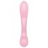 Satisfyer Triple Oh - vibrador con estimulador de clítoris recargable (rosa)