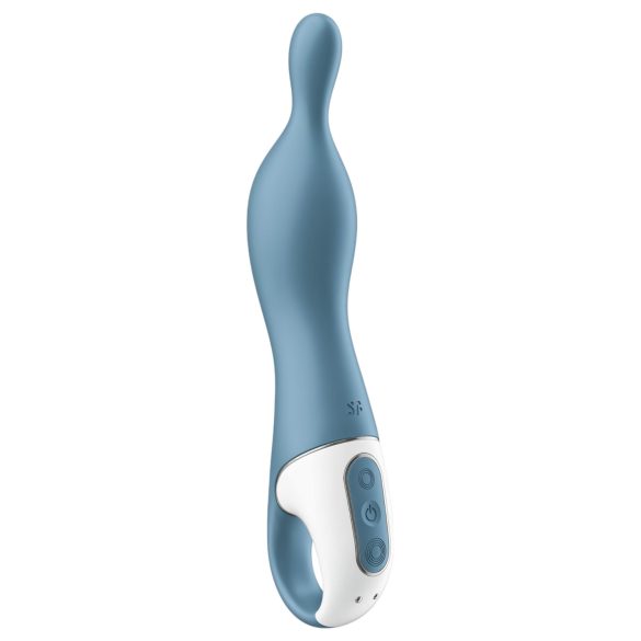 Satisfyer A-Mazing 1 - vibrador recargable punto A (azul)