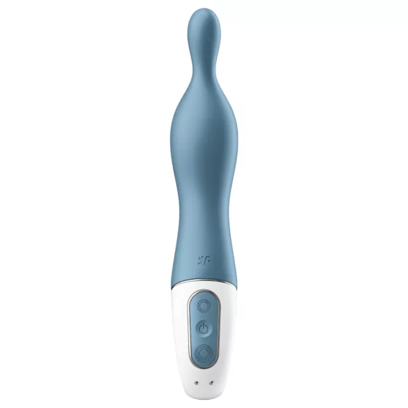 Satisfyer A-Mazing 1 - vibrador punto A recargable - silicona azul